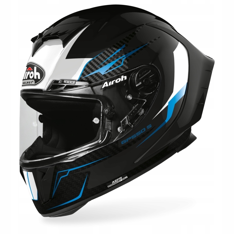 PRILBA AIROH GP550 S VENOM ČIERNY LESK (L)