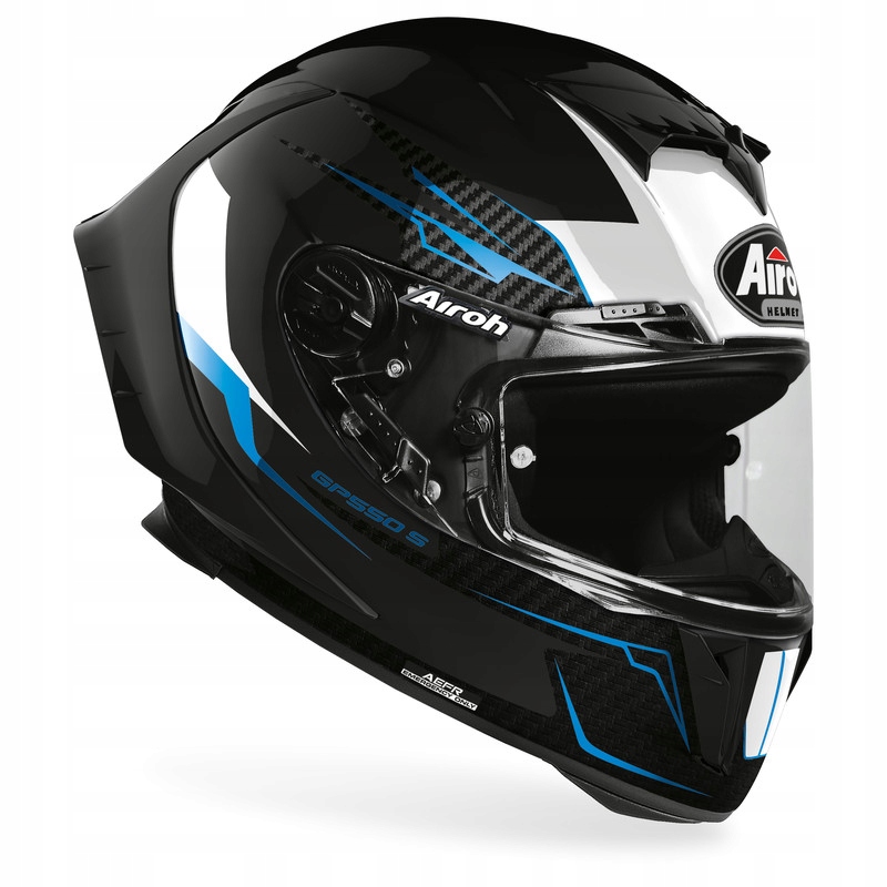PRILBA AIROH GP550 S VENOM ČIERNY LESK r.L + ZADARMO