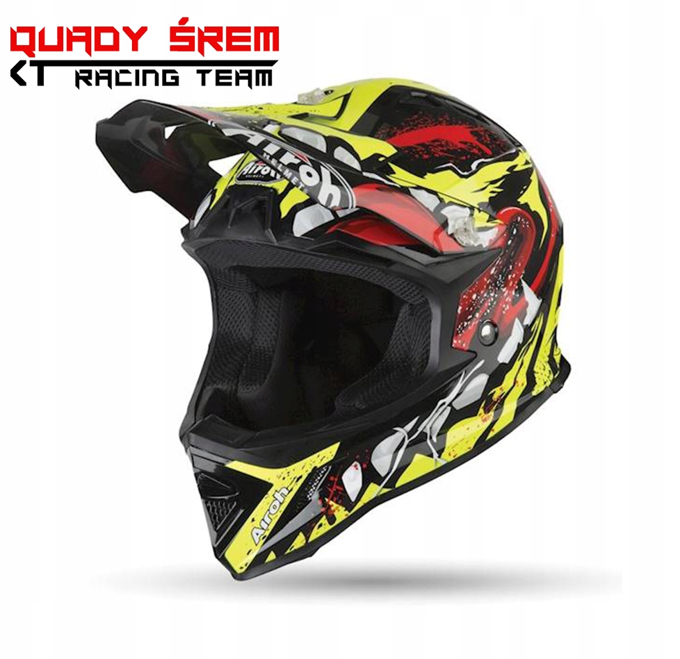 PRILBA AIROH JUNIOR ARCHER GRIM GLOSS XS