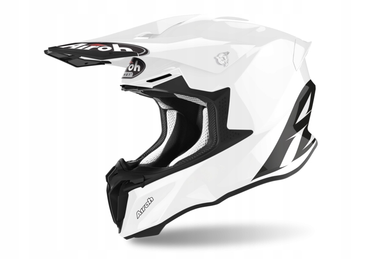AIROH TWIST 2.0 FARBA BIELY LESK XL + MOTUL
