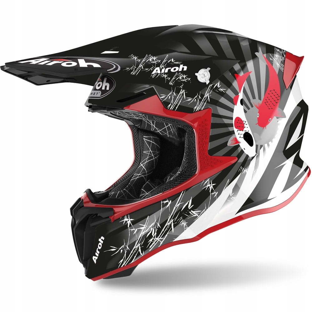 Prilba AIROH TWIST 2.0 KATANA RED GLOSS M