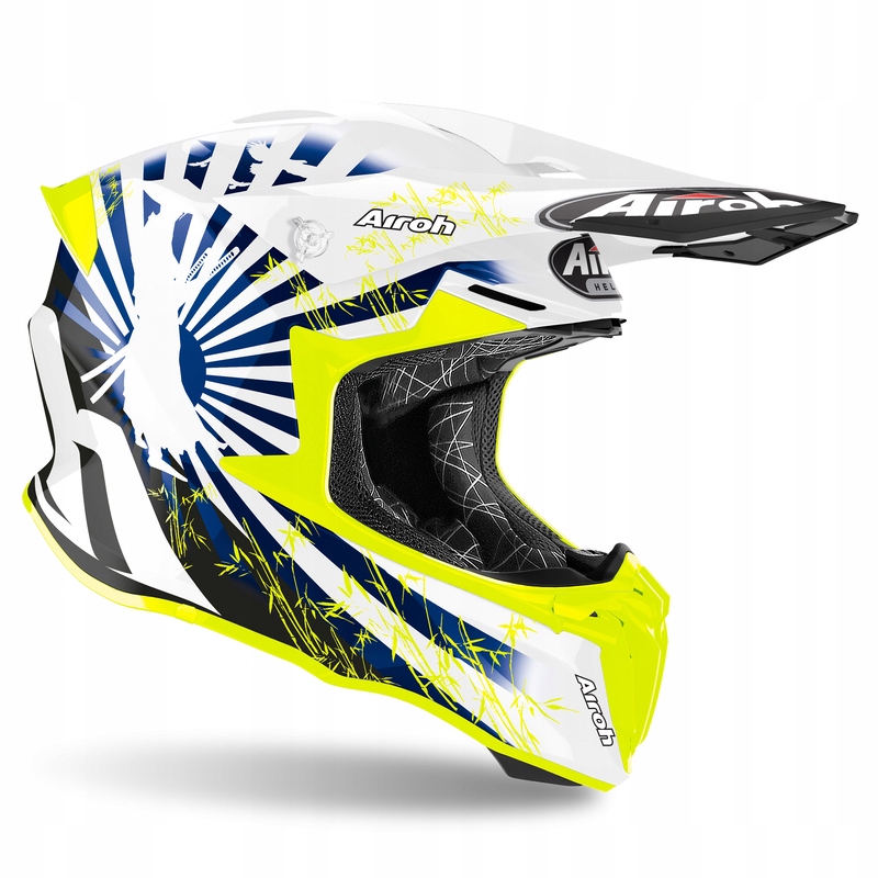Prilba AIROH TWIST 2.0 KATANA ŽLTÝ LESK XS + ZADARMO