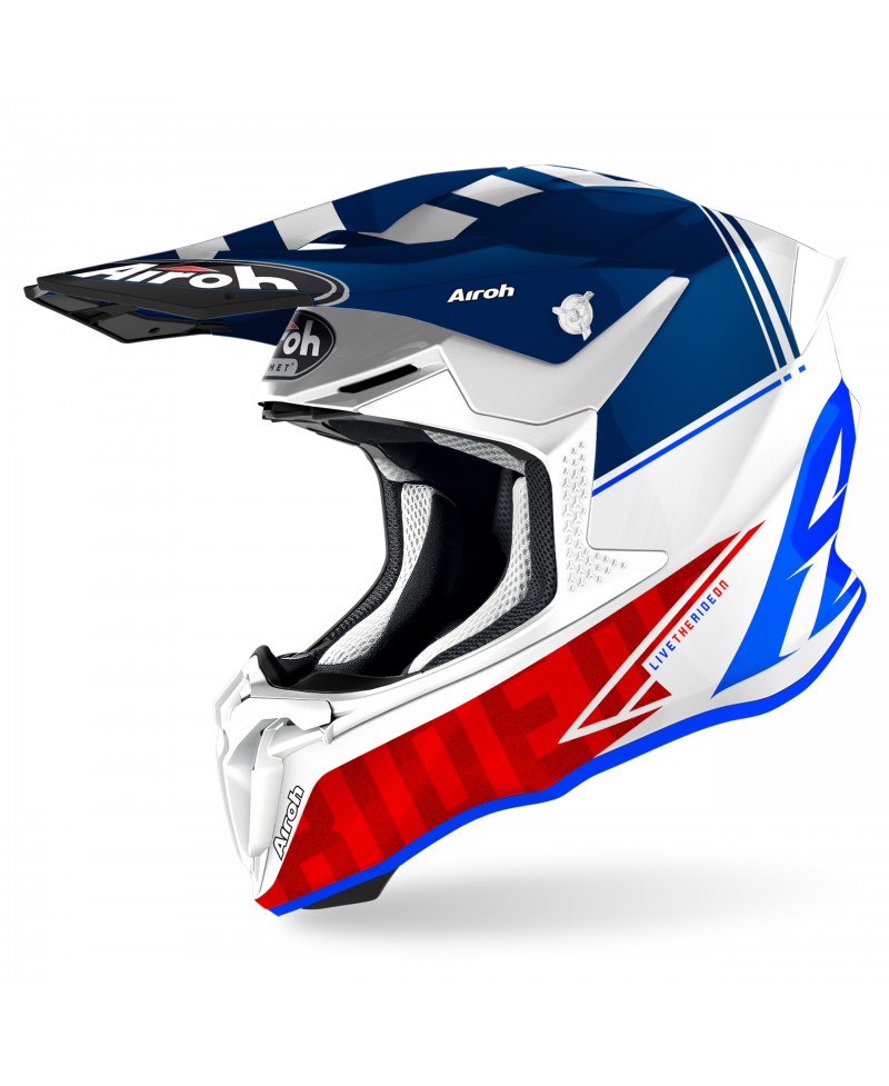 PRILBA AIROH TWIST 2.0 TECH BLUE GLOSS (M)