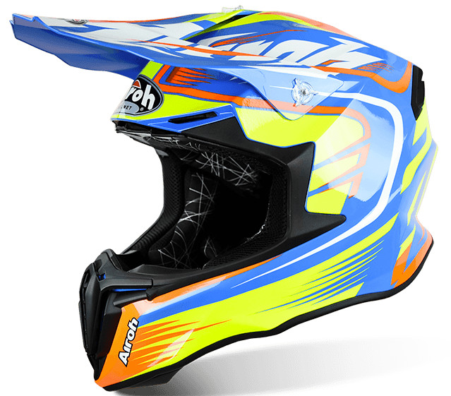 PRILBA AIROH TWIST MIX GLOSS CROSS ENDURO M.