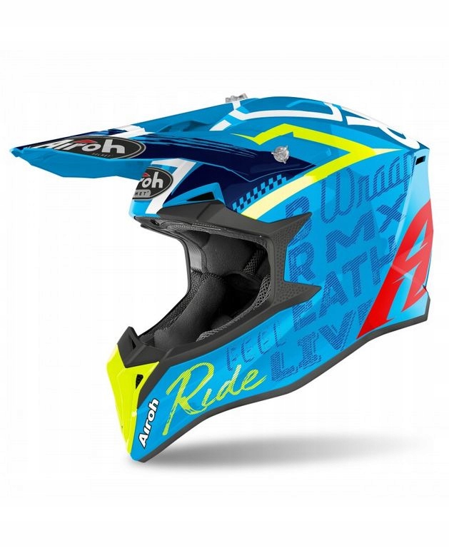 PRILBA AIROH WRAAP ULICE AZURE GLOSS M