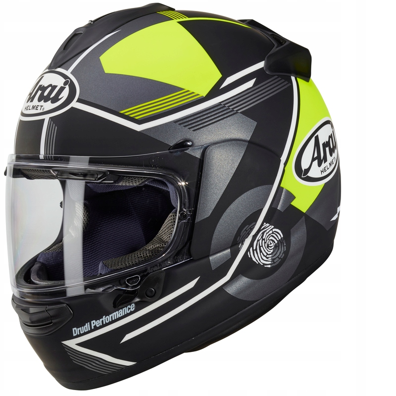 ARAI CHASER-X GÉNOVÁ FLUOROVÁ ŽLTÁ PRILBA + ZADARMO
