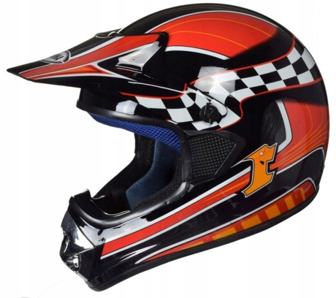 PRILBA AWINA L TN-8686-34 ENDURO ČERVENÁ-ČIERNA