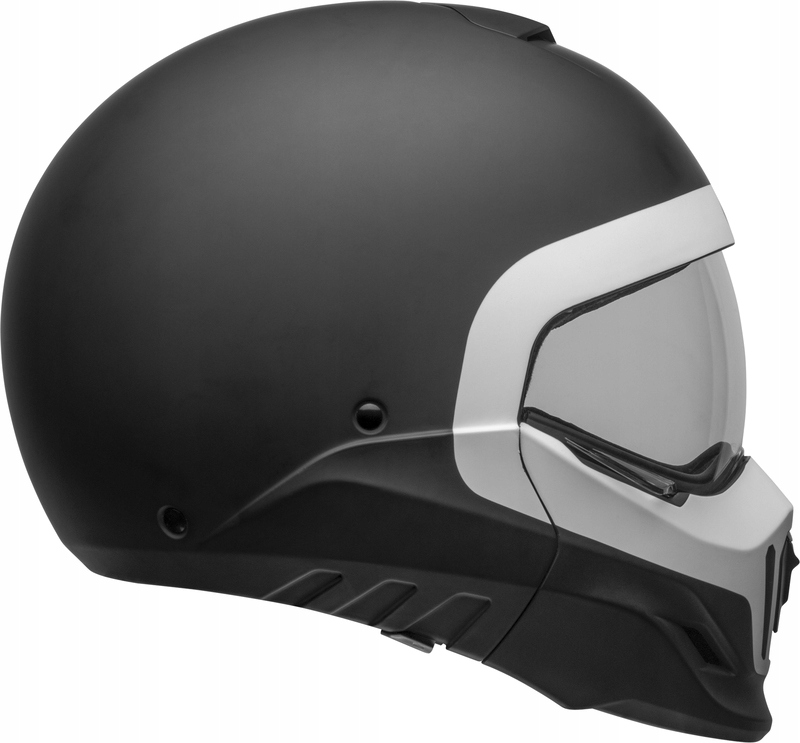 PRILBA BELL BROOZER CRANIUM MATTE ČIERNA / BIELA (L)