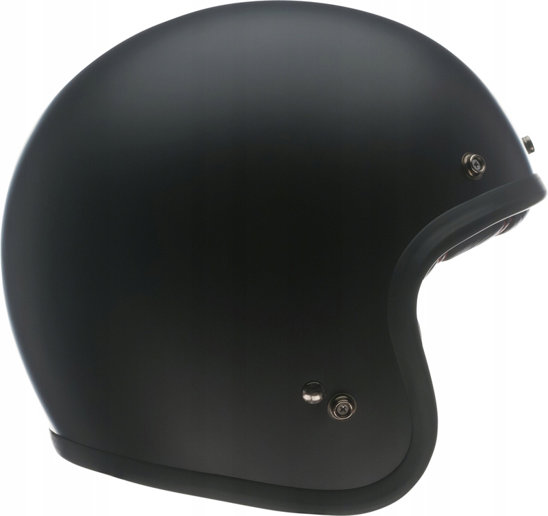 PRILBA BELL CUSTOM 500 DLX PEVNÁ ČIERNA MATNÁ S