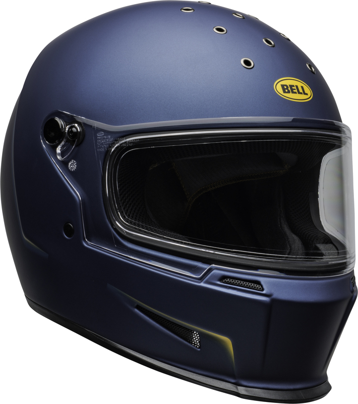 BELL ELIMINATOR VANISH MATTE MODRÁ / ŽLTÁ L PRILBA