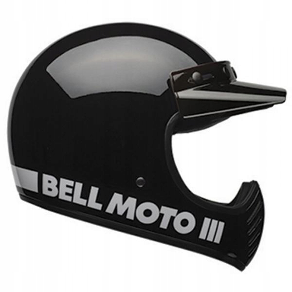 PRILBA BELL MOTO-3 CLASSIC BLACK XL