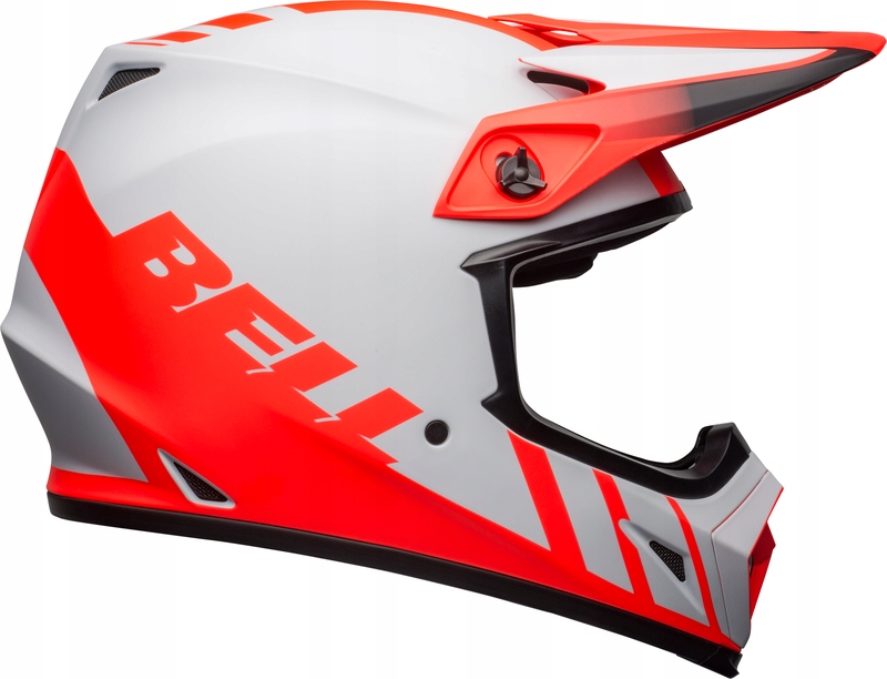 PRILBA BELL MX-9 MIPS DASH MATTE GREY / INFRARED / BLK L