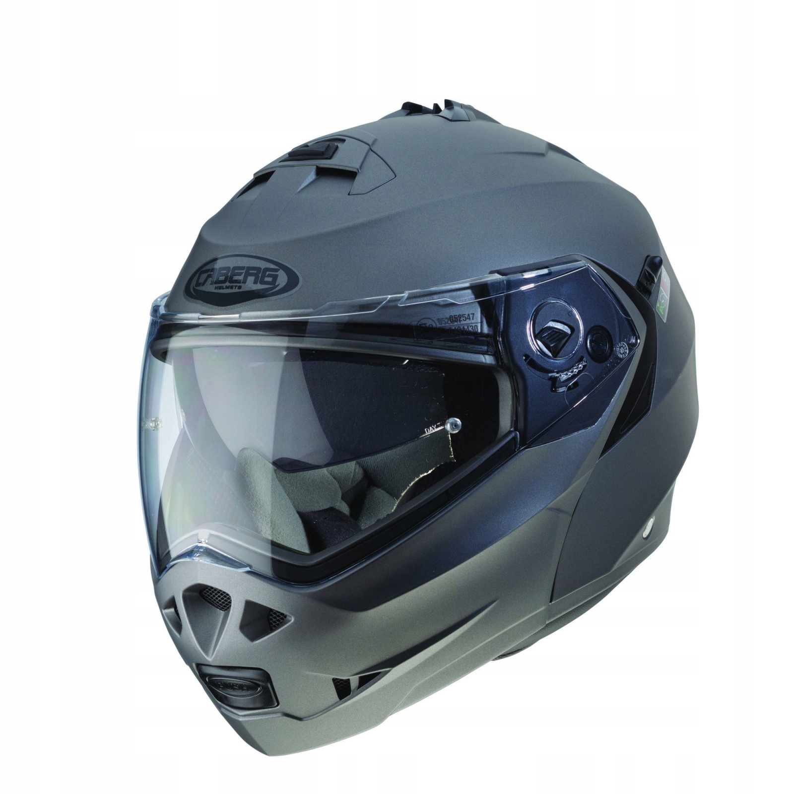 PRILBA CABERG DUKE II ŠEDÁ MATNÁ