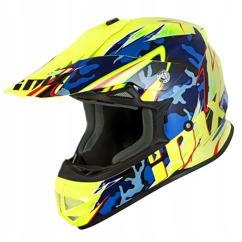CORSS ENDURO IMX FMX-01 CAMO FLO ŽLTÁ M PRILBA