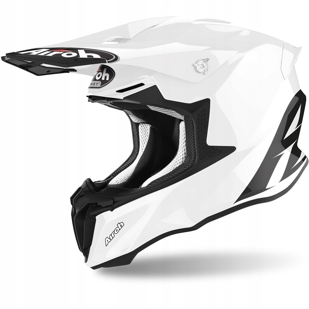 PRILBA CROSS AIROH TWIST 2.0 WHITE GLOSS WHITE L.