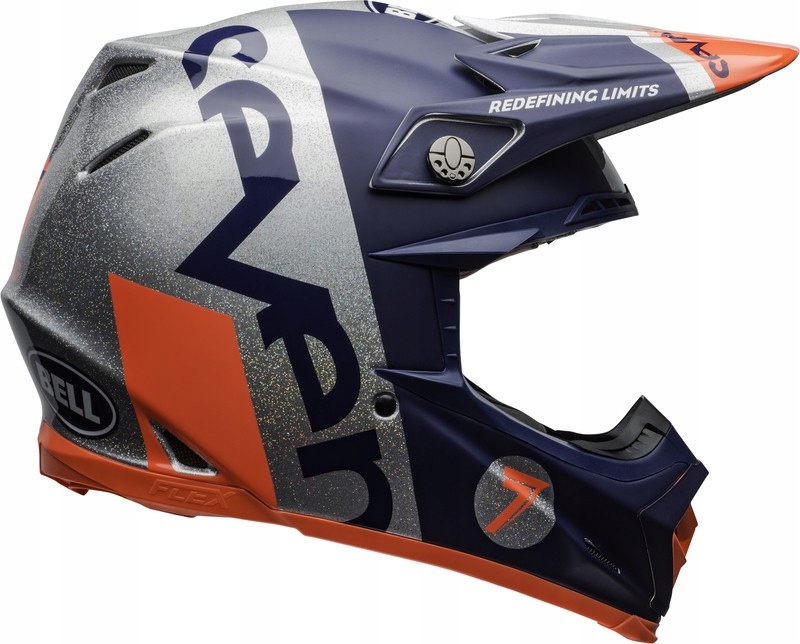 PRILBA CROSS BELL MOTO 9 FLEX SEDEM GALAXY