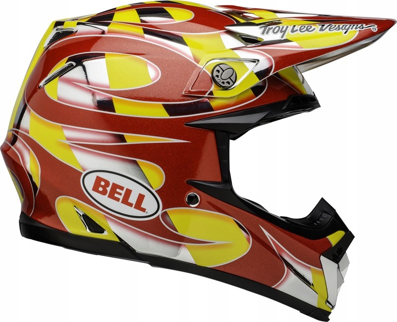PRILBA CROSS BELL MOTO 9 MIPS MC REPLIKA CHROMOVÁ PRILBA