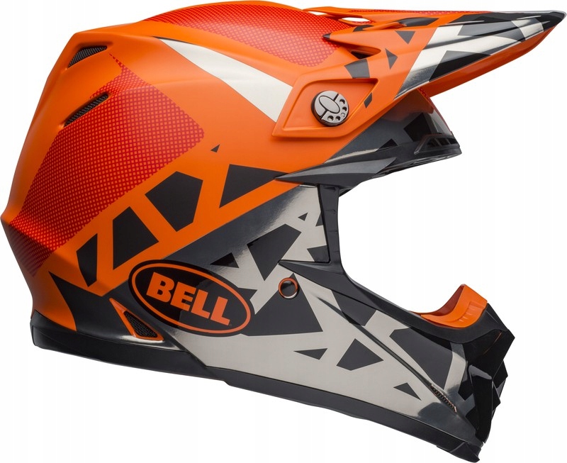 CROSS BELL MOTO 9 MIPS TREMOR ORANŽOVÁ PRILBA