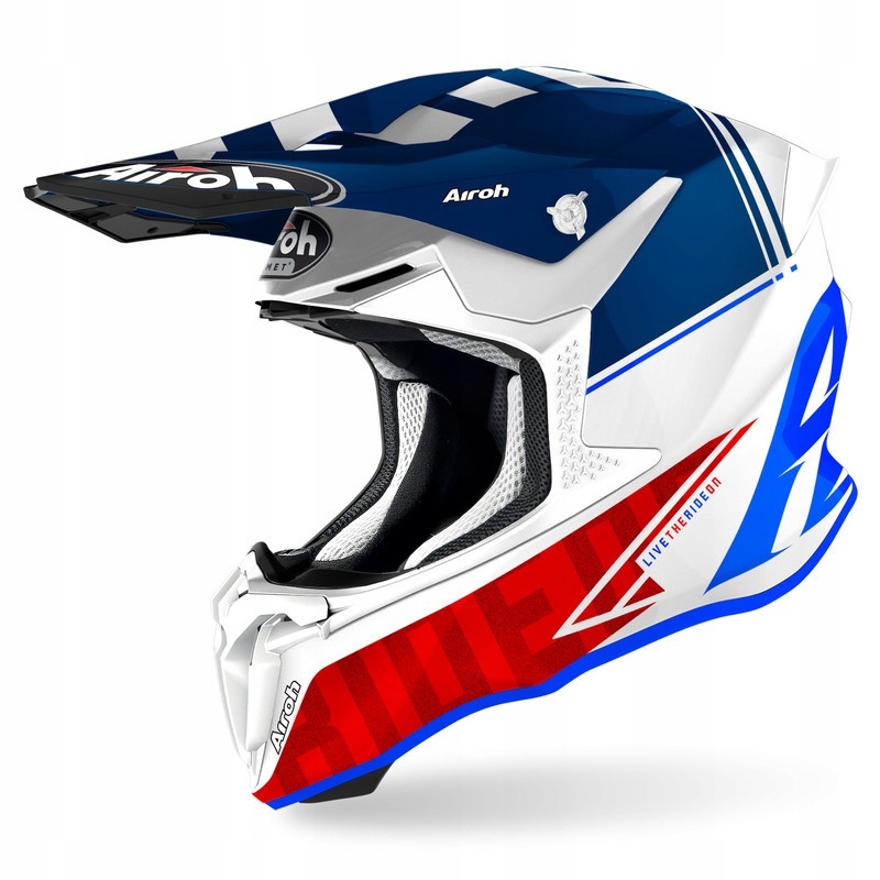PRILBA CROSS ENDURO AIROH TWIST 2.0 TECH BLUE M.