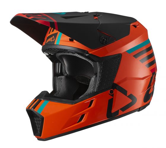 PRILBA CROSS LEATT GPX 3.5 V19.2 ORANŽOVÁ. XL