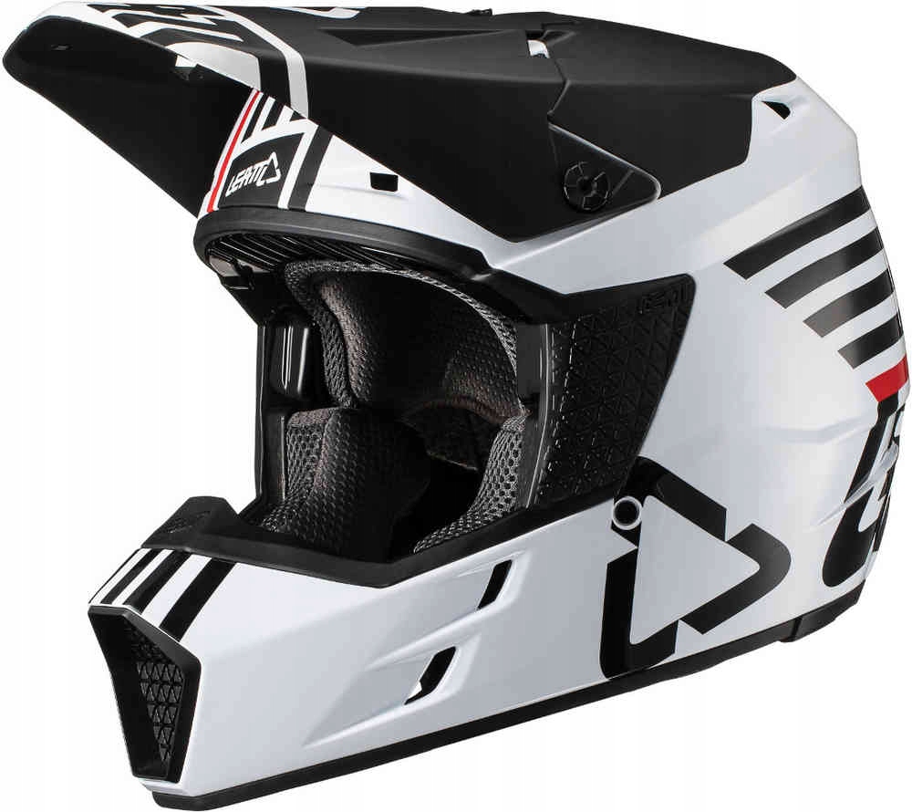 PRILBA CROSS LLEATT GPX 3.5 V19.2 BIELA M + BRÝLE