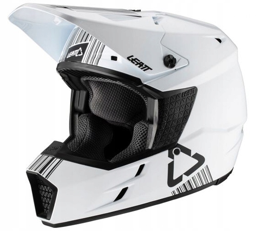 PRILBA CROSS LLEATT GPX 3.5 V20.1 BIELA M + BRÝLE