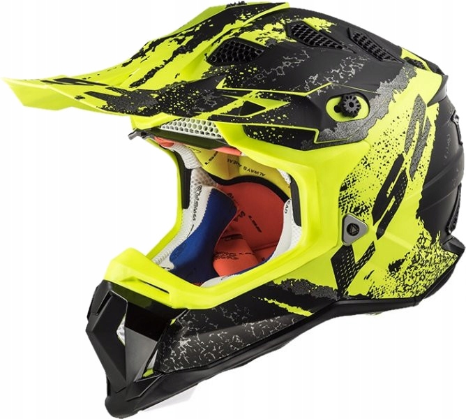 PRILBA CROSS LS2 MX470 SUBVERTER CLAW MATNÁ ČIERNA M