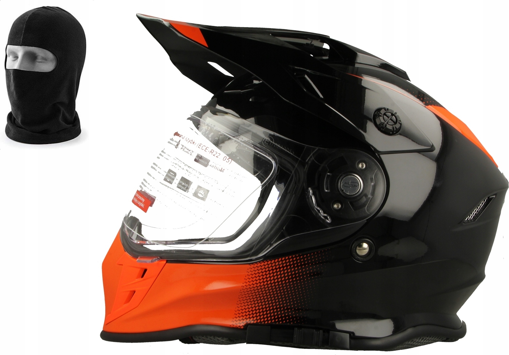 PRILBA CROSS VCAN V331 + BALACLAVA Veľkosť: XL