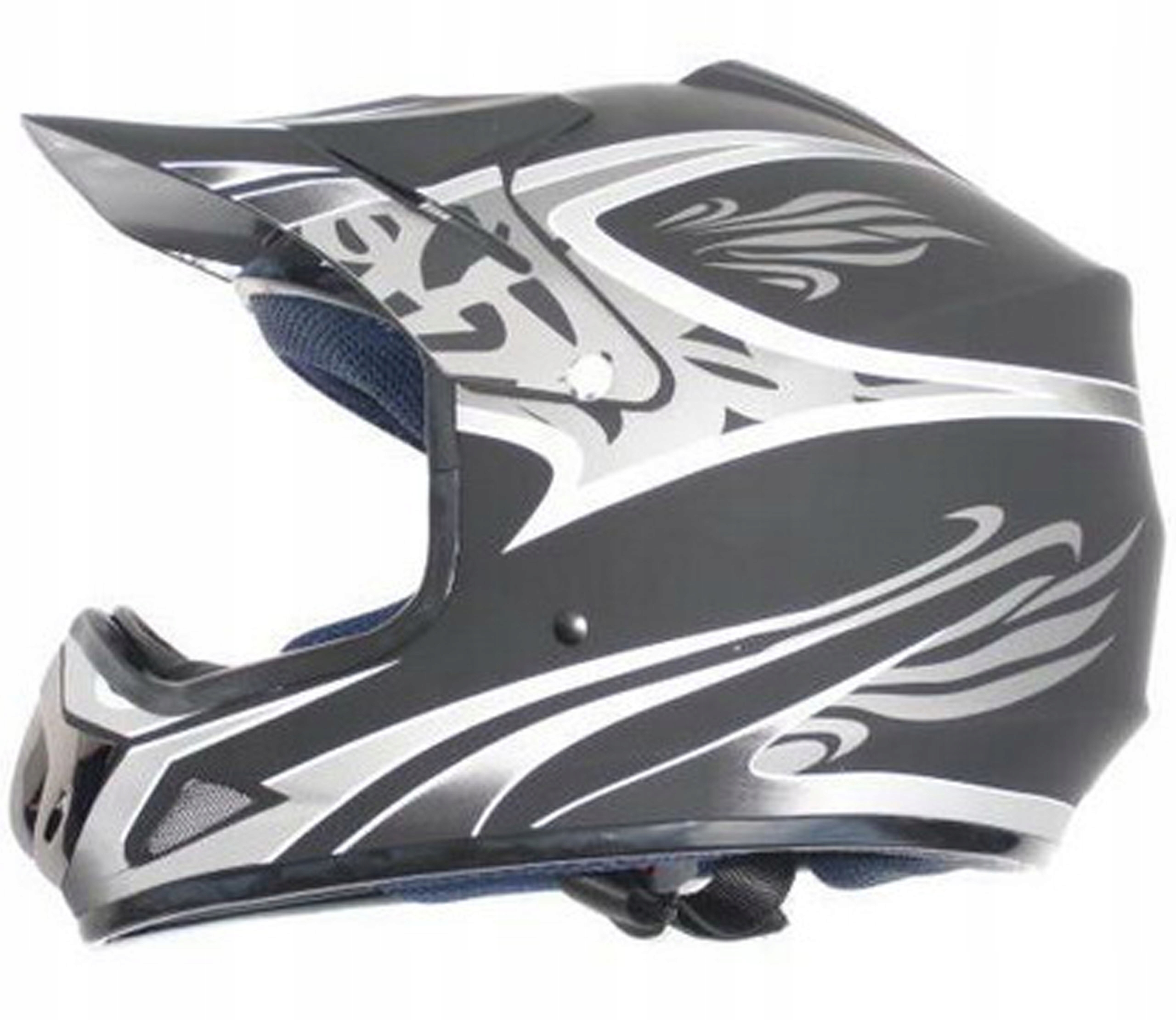 DETSKÁ KRÍŽOVÁ ATV POCKET BIKE ENDURO SILOVÁ PRILBA