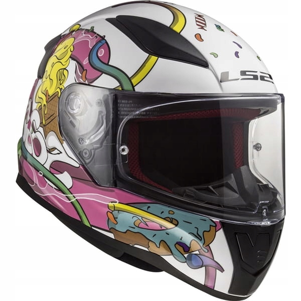 DETSKÁ INTEGRÁLNA PRILBA LS2 RAPID MINI CRAZY R.M