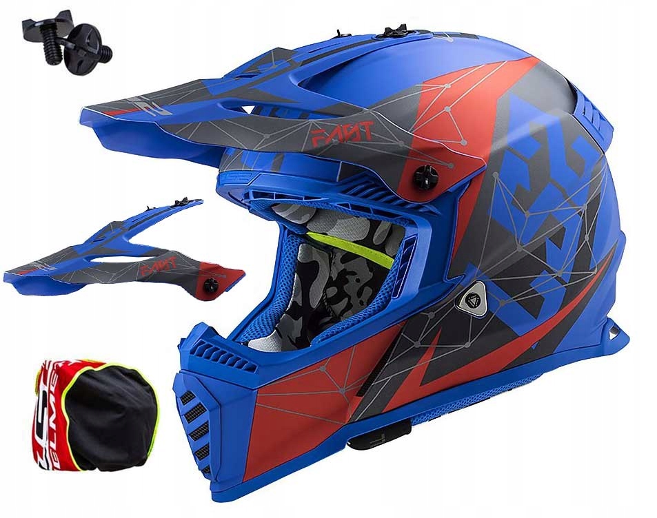 PRILBA ENDURO CROSS ATV LS2 MX437 FAST EVO ALPHA XL