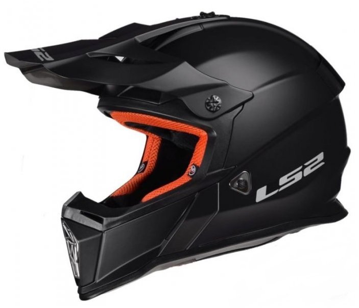 PRILBA ENDURO CROSS LS2 MX437 RÝCHLA PEVNÁ MATNÁ XS!