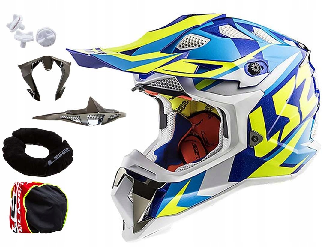 ENDURO CROSS LS2 MX470 SUBVERTER NIMBLOVÁ PRILBA r S