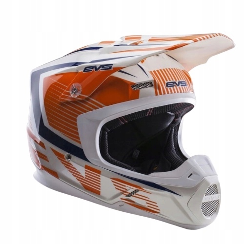 PRILBA ENDURO EVS T5 VECTOR ORANGE CROSS R.M.