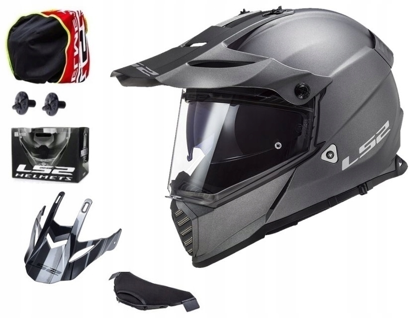 PRILBA ENDURO LS2 MX436 PIONEER EVO MATNÁ TITAN M.