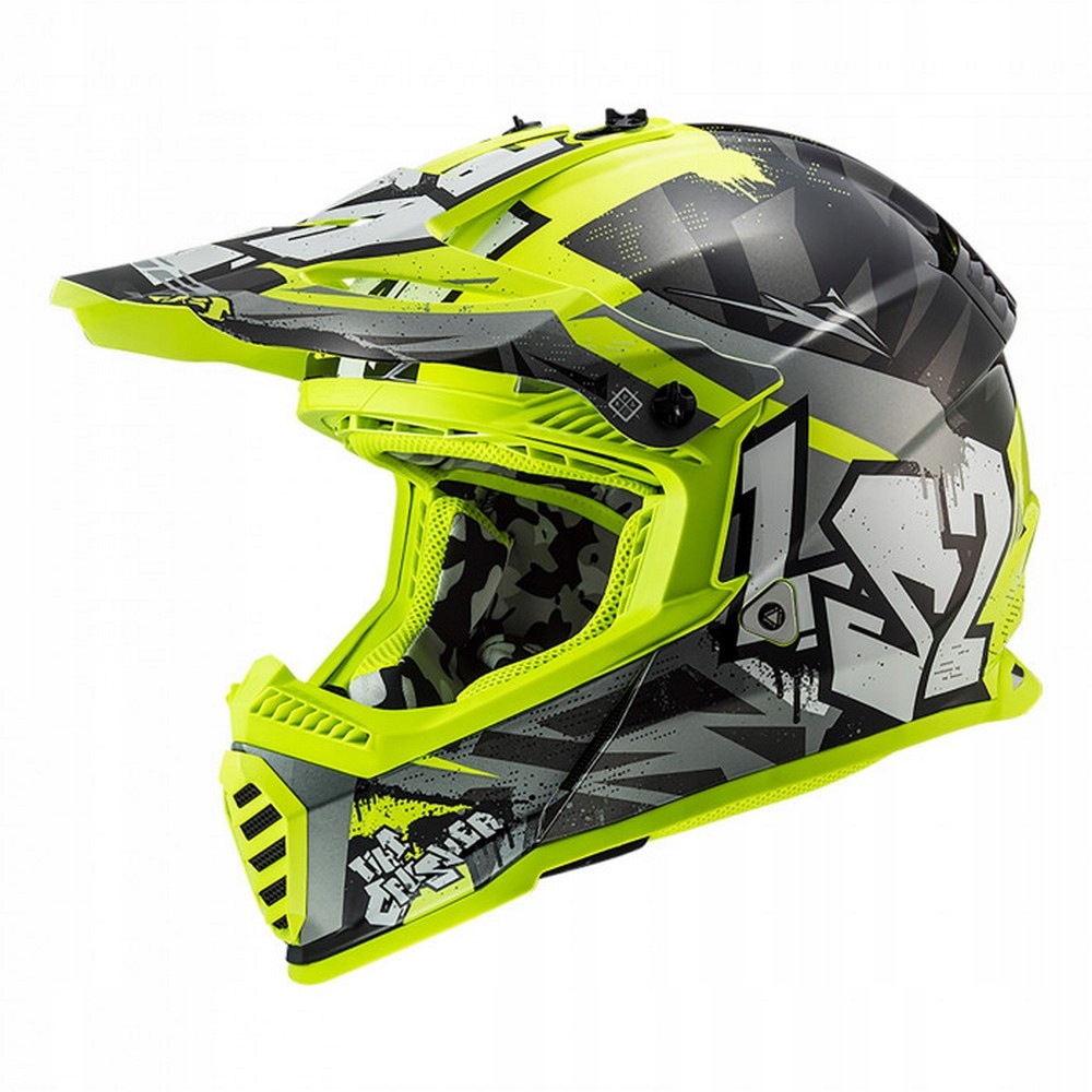 PRILBA ENDURO LS2 MX437 EVO MINI CRUSHER JUNIOR .M