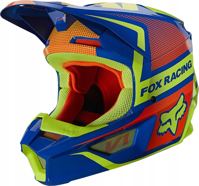 PRILBA FOX JUNIOR V-1 OKTIV MODRÁ YL