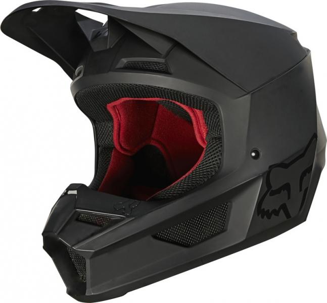 PRILBA FOX V-1 MATNÁ ČIERNA L +