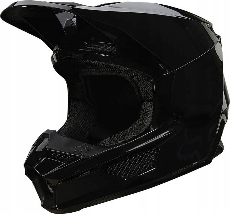 PRILBA FOX V-1 PLAIC BLACK S S