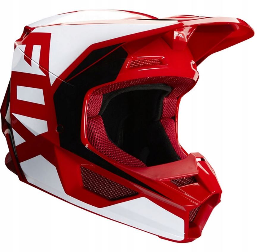 VEĽKOSŤ PRILBY FOX V-1 PRIX FLAME RED M.