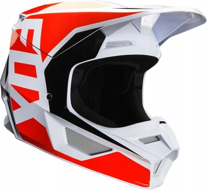 PRILBA FOX V-1 PRIX FLO ORANŽOVÁ PRE CROSSA KTM MX - XL