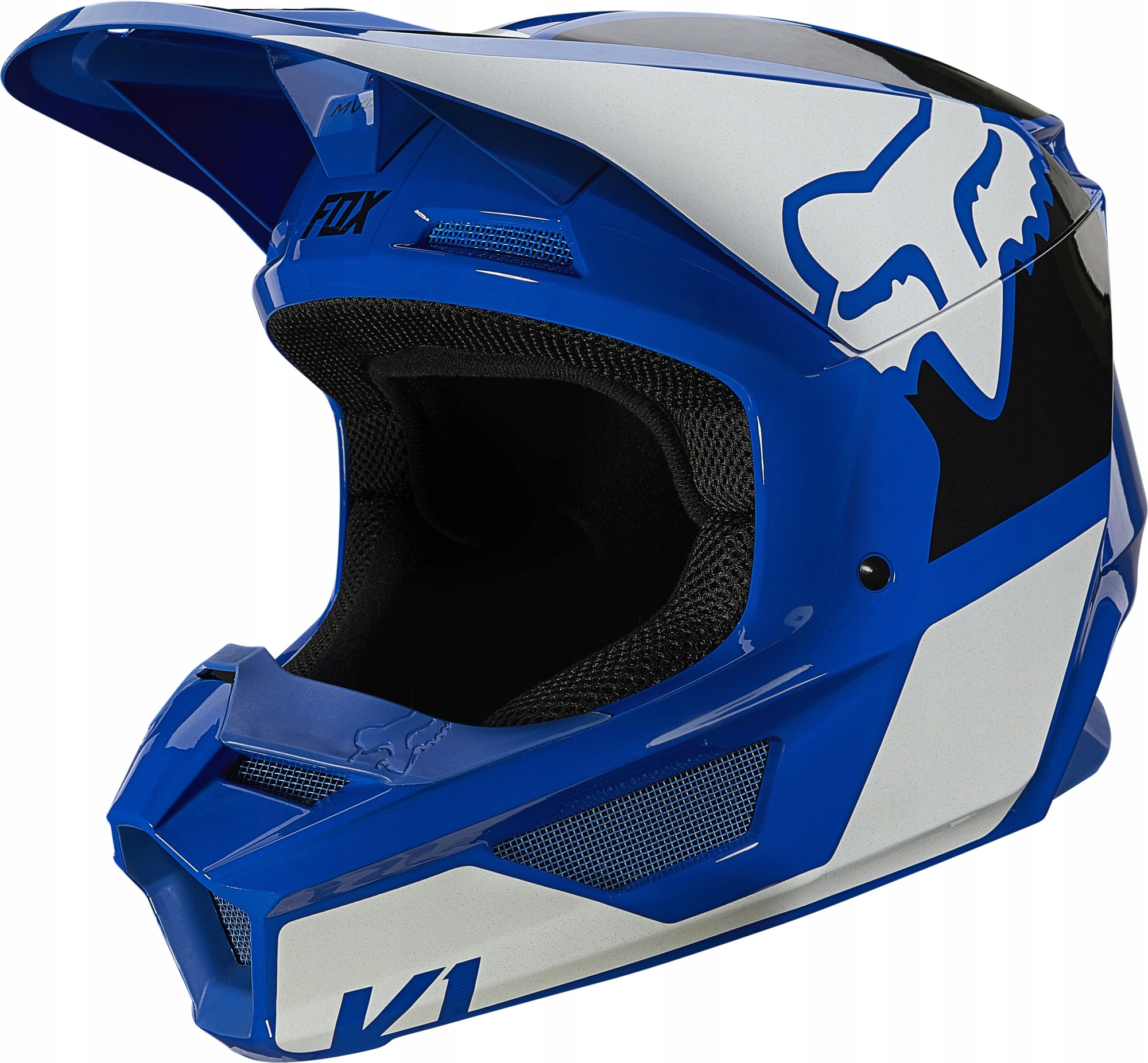 PRILBA FOX V-1 REVN MODRÁ XL