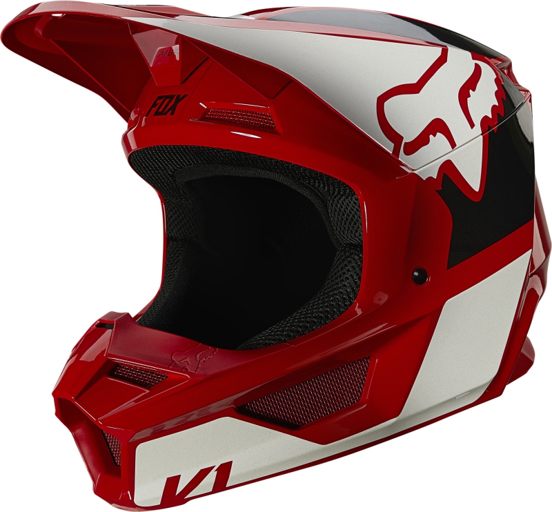 PRILBA FOX V-1 REVN RED L