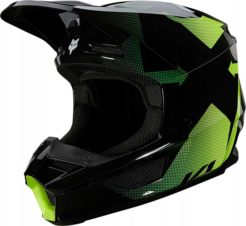 PRILBA FOX V-1 TAYZER ČIERNA R.XL (61-62) CROSS ENDURO