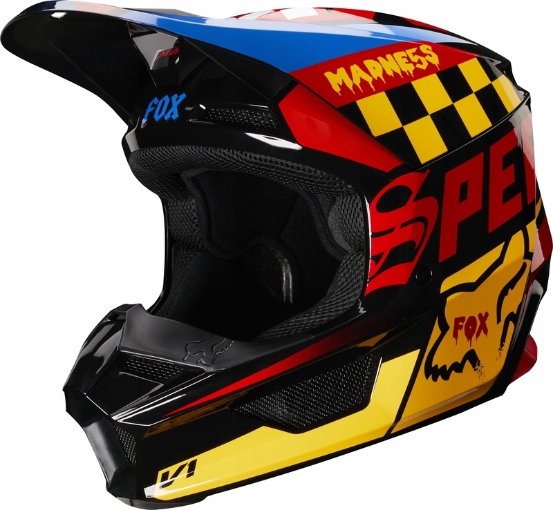 KASK FOX V-1 / V1 CZAR ČIERNA / ŽLTÁ (L) 2019