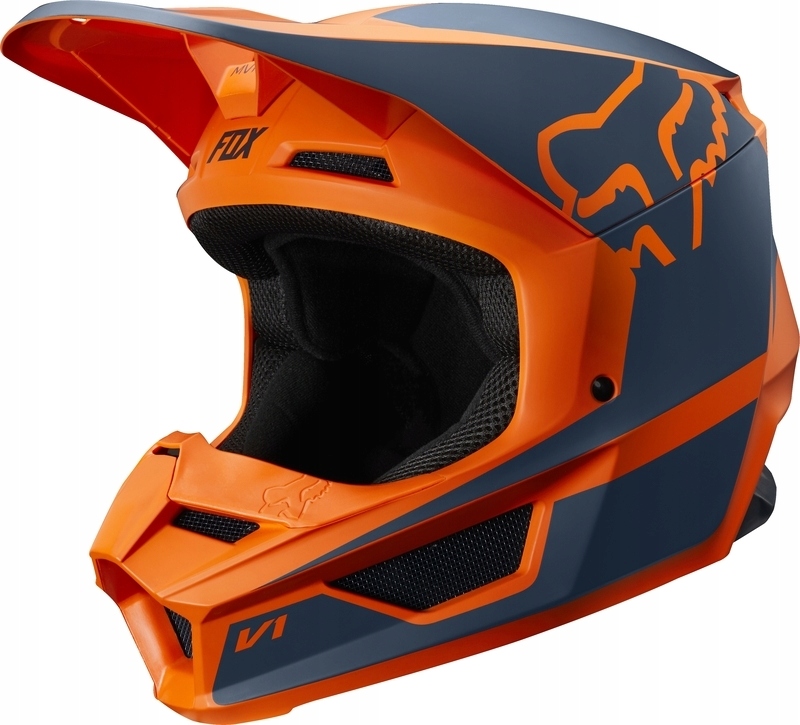 FOX V-1 V1 PRZM ORANŽOVÁ PRILBA (XL)