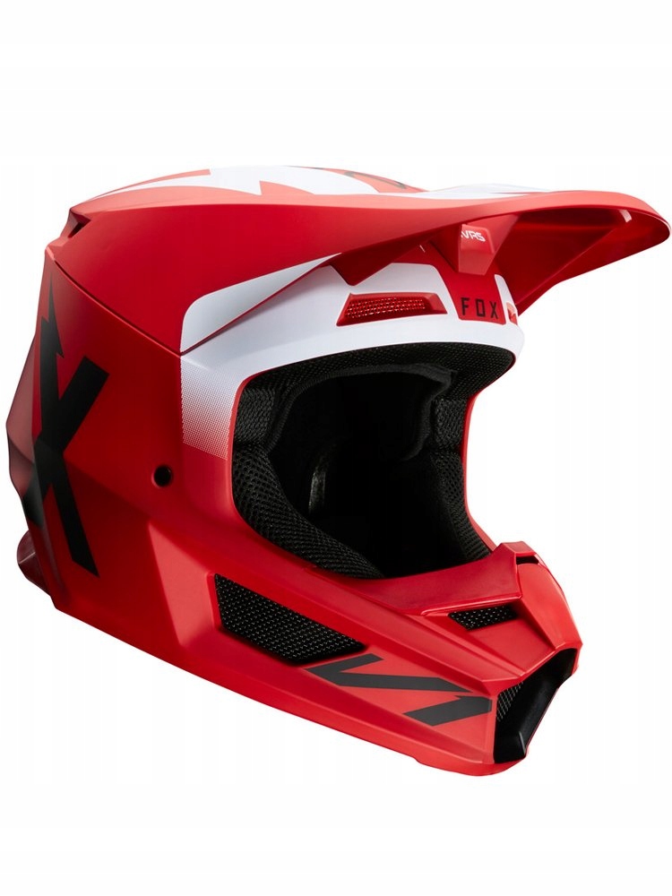 PRILBA FOX V-1 WERD FLAME RED XL
