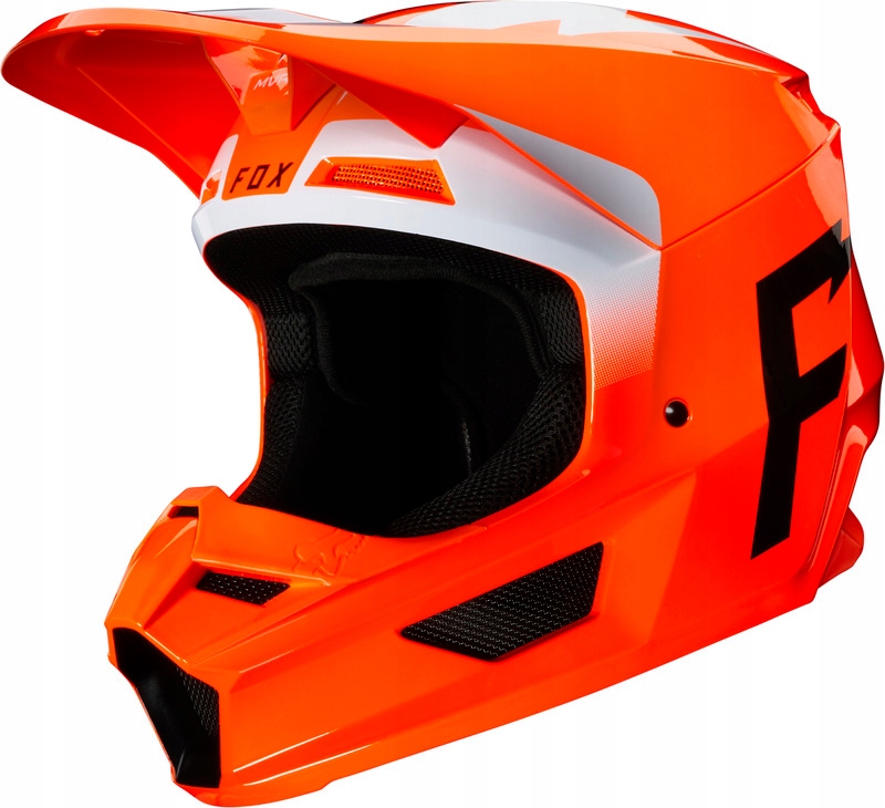 PRILBA FOX V-1 WERD FLO ORANGE CROSS ENDURO M.