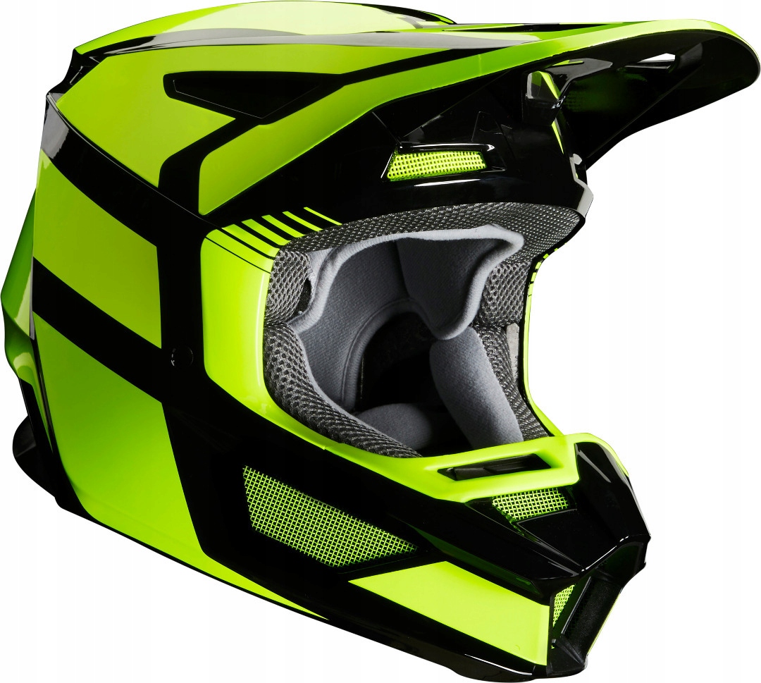 PRILBA FOX V-2 HAYL FLUO ŽLTÁ VEĽKOSŤ S.