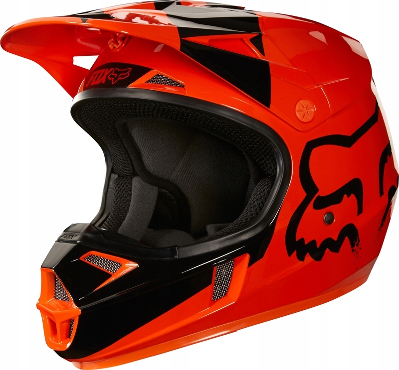 PRILBA FOX V-2 V2 MASTAR ORANGE (L)